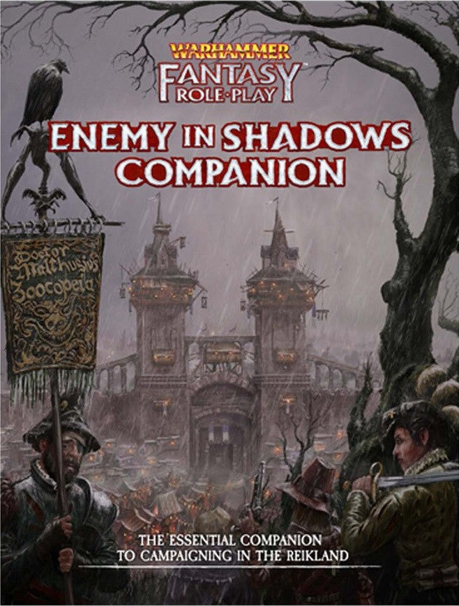 Warhammer Fantasy Roleplay 4th Edition Enemy in Shadows Companion Board Game